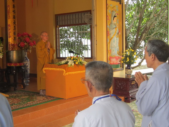 Nha Trang: Chùa Sắc Tứ Minh Thiện tổ chức khóa tu niệm Phật.