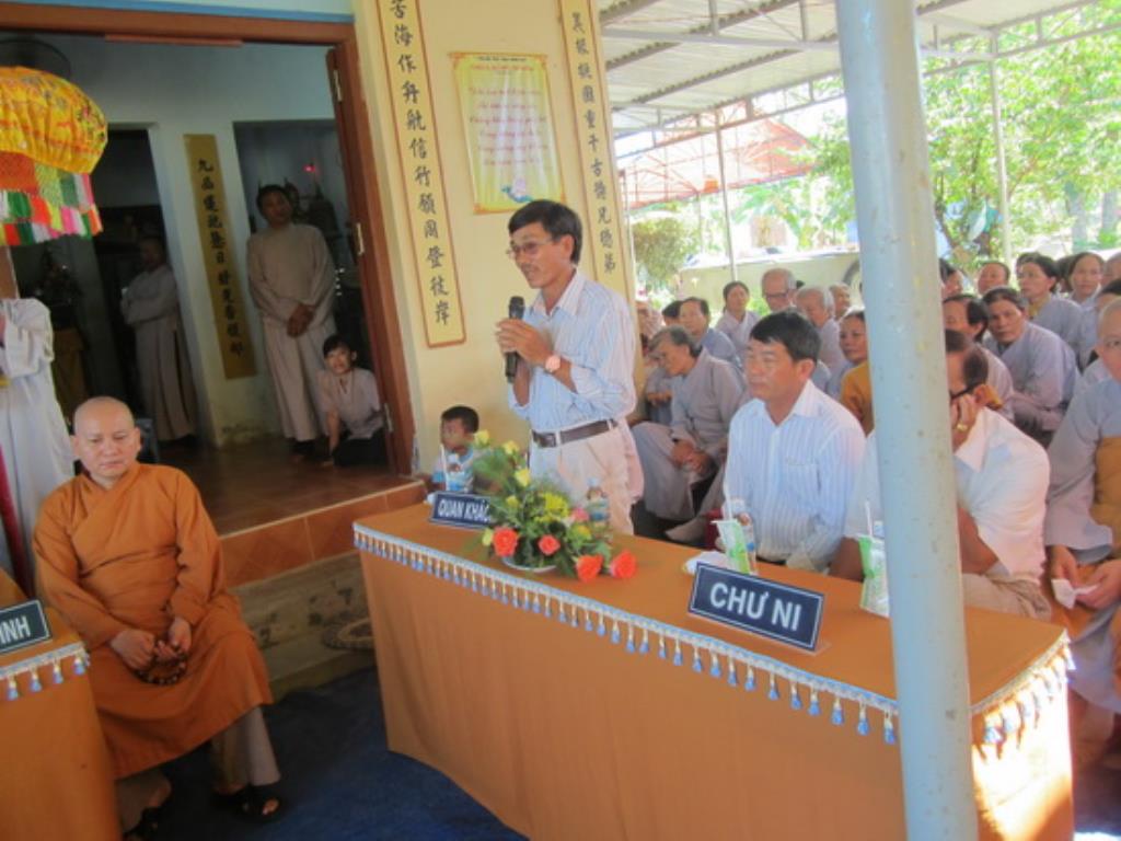 Lễ nhập tự chùa Đồng Quang