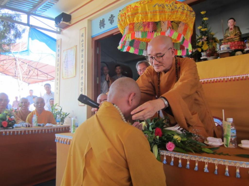 Lễ nhập tự chùa Đồng Quang