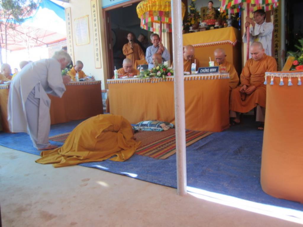 Lễ nhập tự chùa Đồng Quang