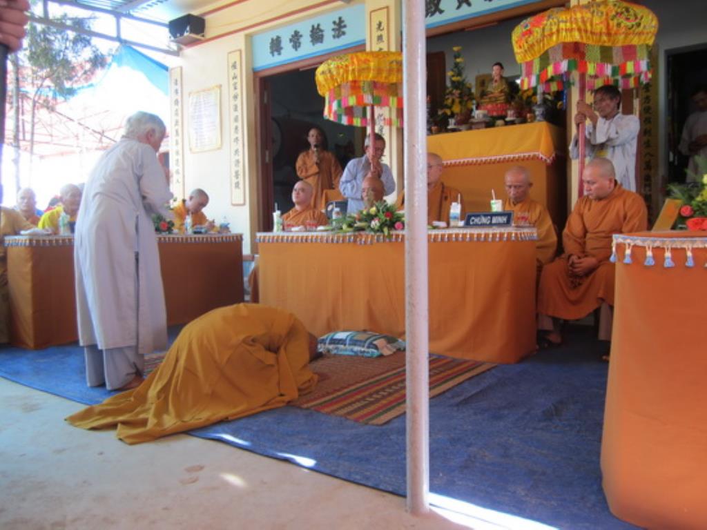 Lễ nhập tự chùa Đồng Quang