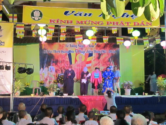 Khánh Hòa: Phật giáo thị xã Ninh Hòa trang nghiêm tổ chức Đại lễ Phật đản PL. 2559