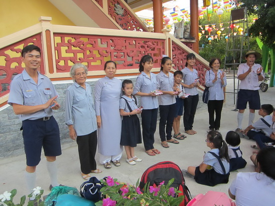 Khánh Hòa: GĐPT  Đức Hòa tổ chức Hội trại mừng Phật đản.