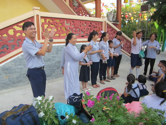 Khánh Hòa: GĐPT  Đức Hòa tổ chức Hội trại mừng Phật đản.