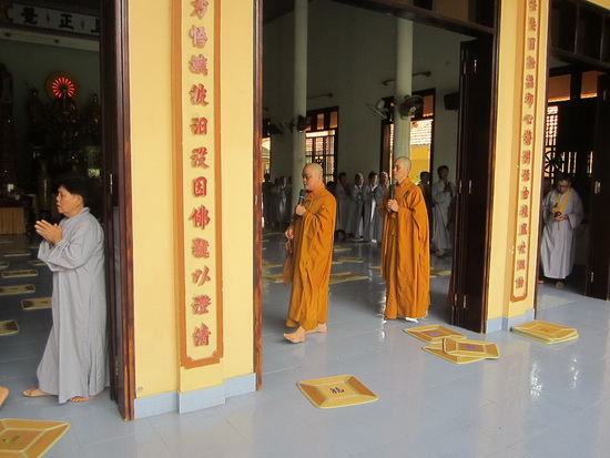 Ninh Hòa: Chùa Đức Hòa tổ chức khóa tu Bát quan trai lần thứ 5