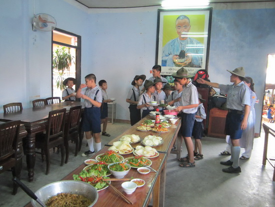 Khánh Hòa: GĐPT  Đức Hòa tổ chức Hội trại mừng Phật đản.