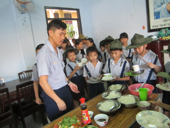 Khánh Hòa: GĐPT  Đức Hòa tổ chức Hội trại mừng Phật đản.