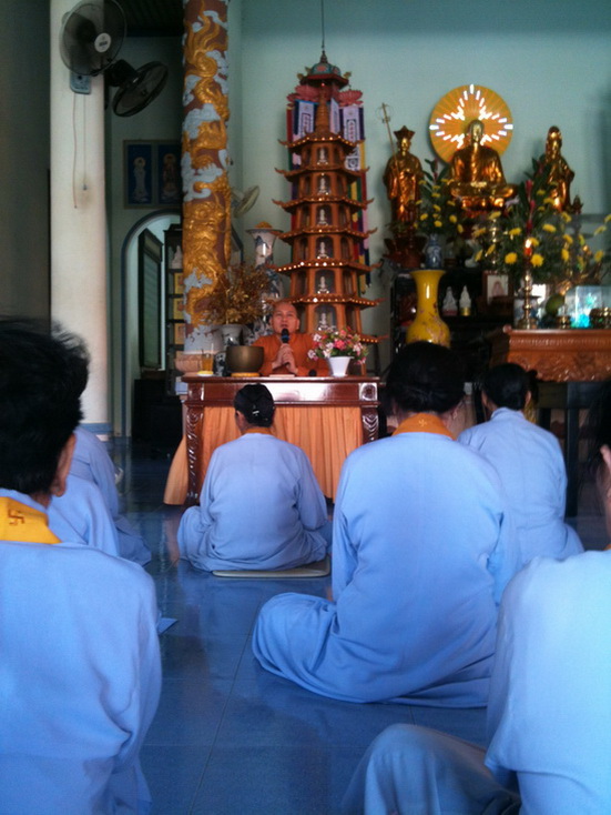 Ninh Hòa: Chùa Đức Hòa tổ chức khóa tu Bát quan trai lần thứ 5