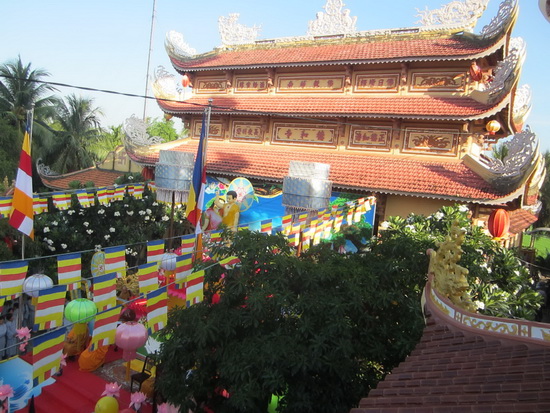 Khánh Hòa: Phật giáo thị xã Ninh Hòa trang nghiêm tổ chức Đại lễ Phật đản PL. 2559