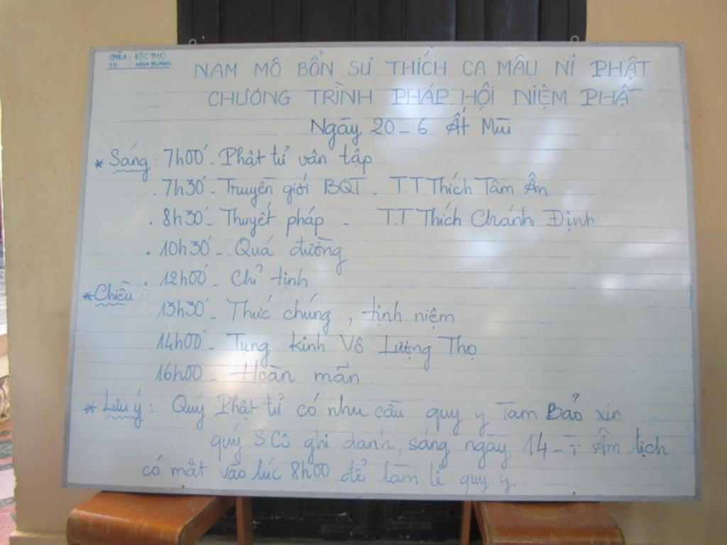 Chùa Lộc Thọ tổ chức khóa tu Bát quan trai lần 6