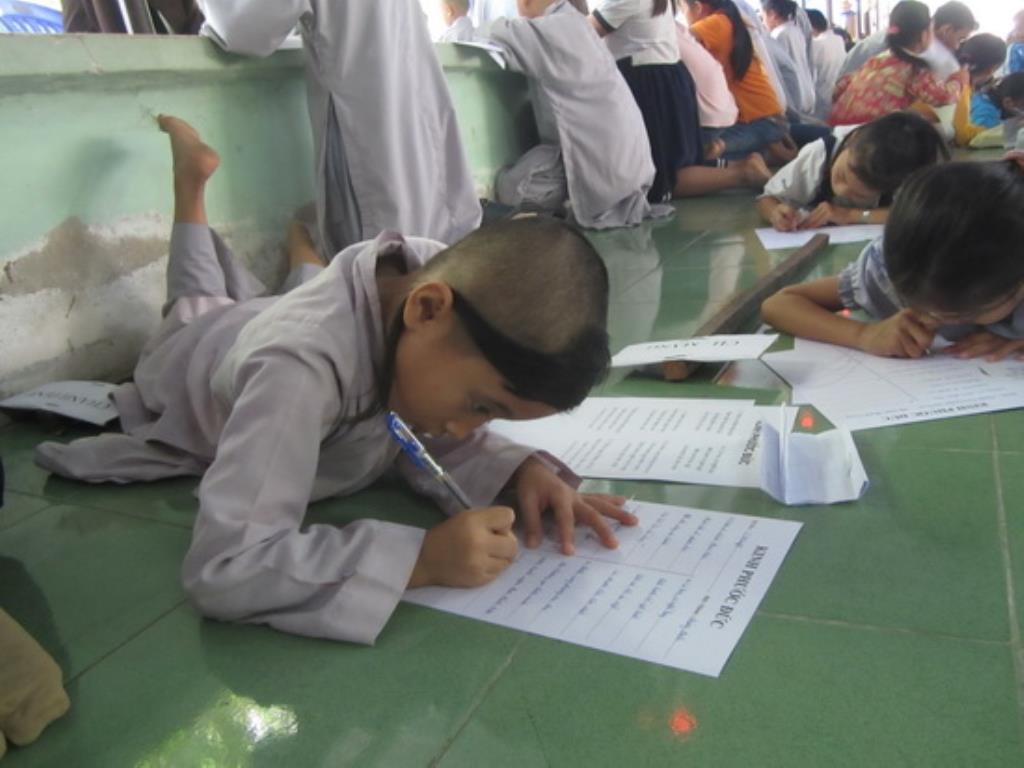 Khóa tu mùa hè lần 7 tại chùa Linh Sơn Pháp Ấn