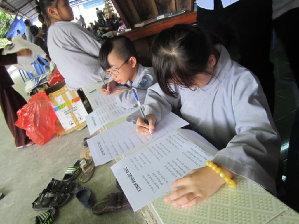 Khóa tu mùa hè lần 7 tại chùa Linh Sơn Pháp Ấn