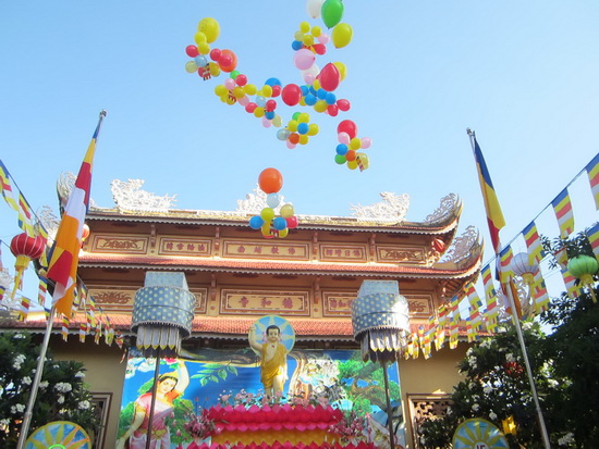 Khánh Hòa: Phật giáo thị xã Ninh Hòa trang nghiêm tổ chức Đại lễ Phật đản PL. 2559