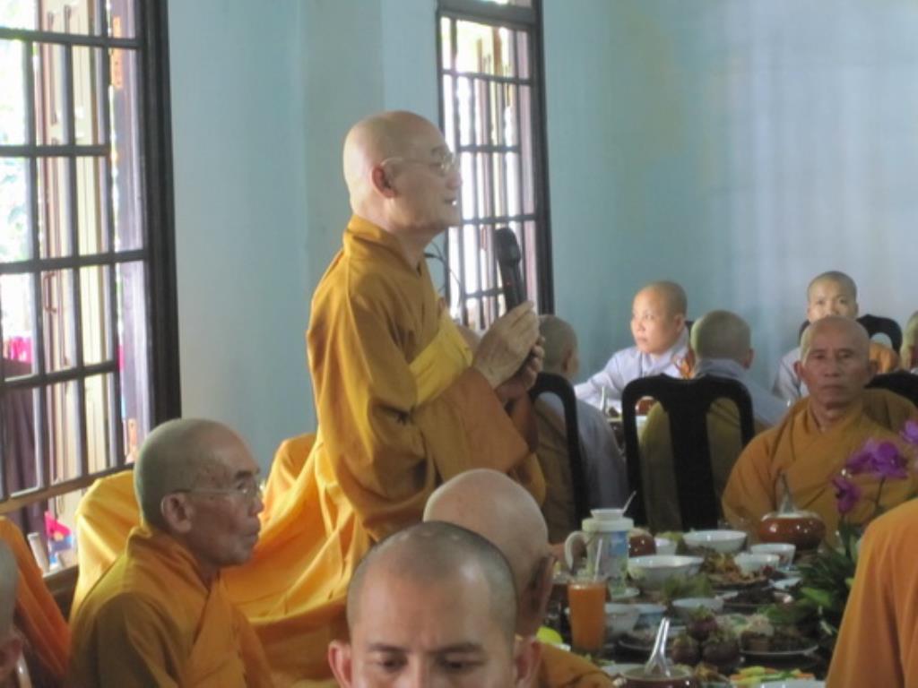 Lễ chung thất cố Đại đức Thích Đạo Luận