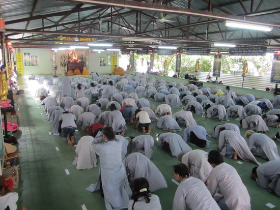 Khánh Hoà: “Một ngày an lạc” tại chùa Linh Sơn Pháp Ấn