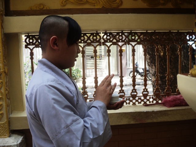 Khánh Hòa: Khóa tu Thọ bát quan trai tại chùa Nghĩa Hương