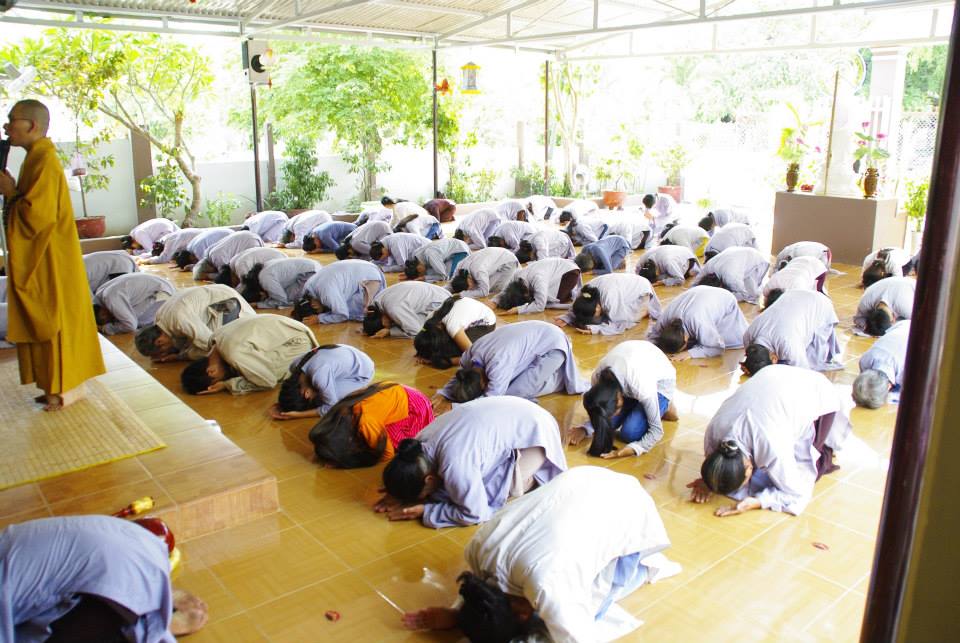 Khánh Hòa: Chùa Minh Đức tổ chức Khóa tu Một Ngày An lạc lần thứ 2