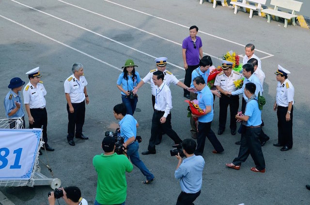 Khánh Hòa: Đoàn lãnh đạo thành ủy và đại biểu các Ban ngành thành phố Hồ Chí Minh thăm Trường Sa.