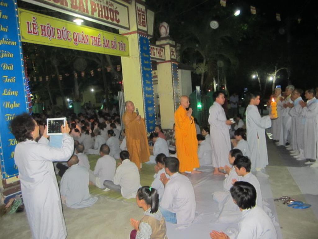 Lễ vía Đức Bồ-tát Quan Âm tại chùa Đại Phước