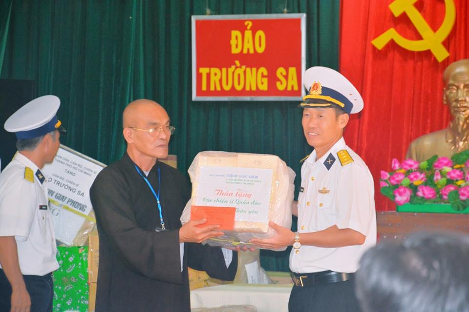 Khánh Hòa: Đoàn Chư tôn giáo phẩm Văn phòng II Trung Ương GHPGVN thăm Trường Sa