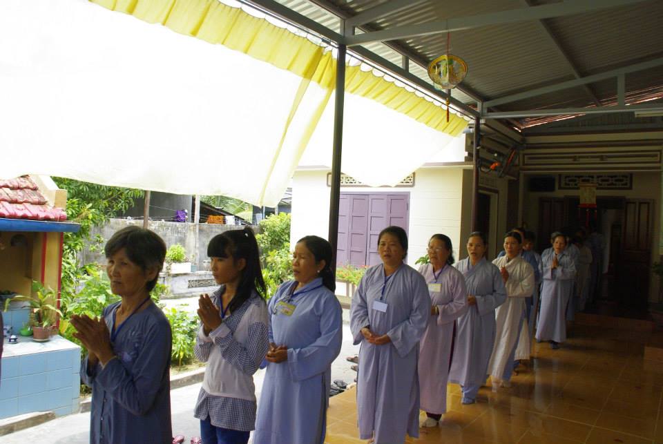 Khánh Hòa: Chùa Minh Đức tổ chức Khóa tu Một Ngày An lạc lần thứ 2