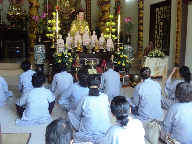 Khánh Hòa: Khóa tu Thọ bát quan trai tại chùa Nghĩa Hương