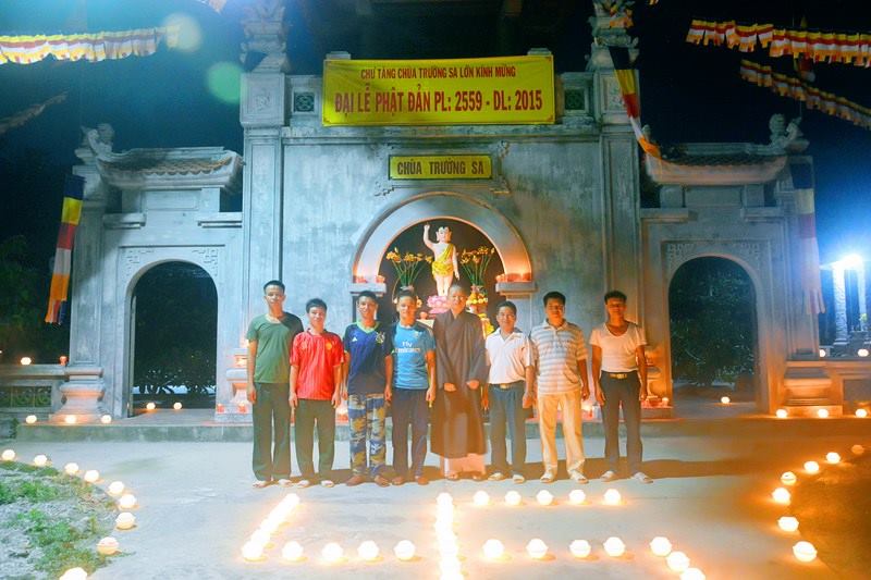 Khánh Hòa: Trường Sa tổ chức Đại lễ Phật đản PL.2559