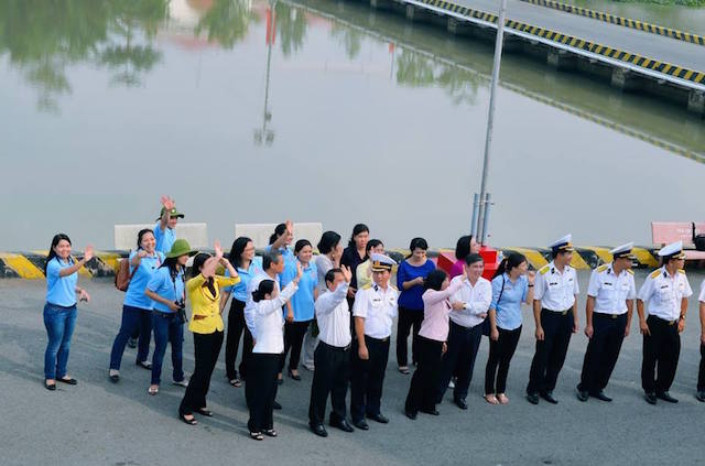 Khánh Hòa: Đoàn lãnh đạo thành ủy và đại biểu các Ban ngành thành phố Hồ Chí Minh thăm Trường Sa.