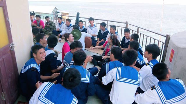 Khánh Hòa: Đoàn lãnh đạo thành ủy và đại biểu các Ban ngành thành phố Hồ Chí Minh thăm Trường Sa.