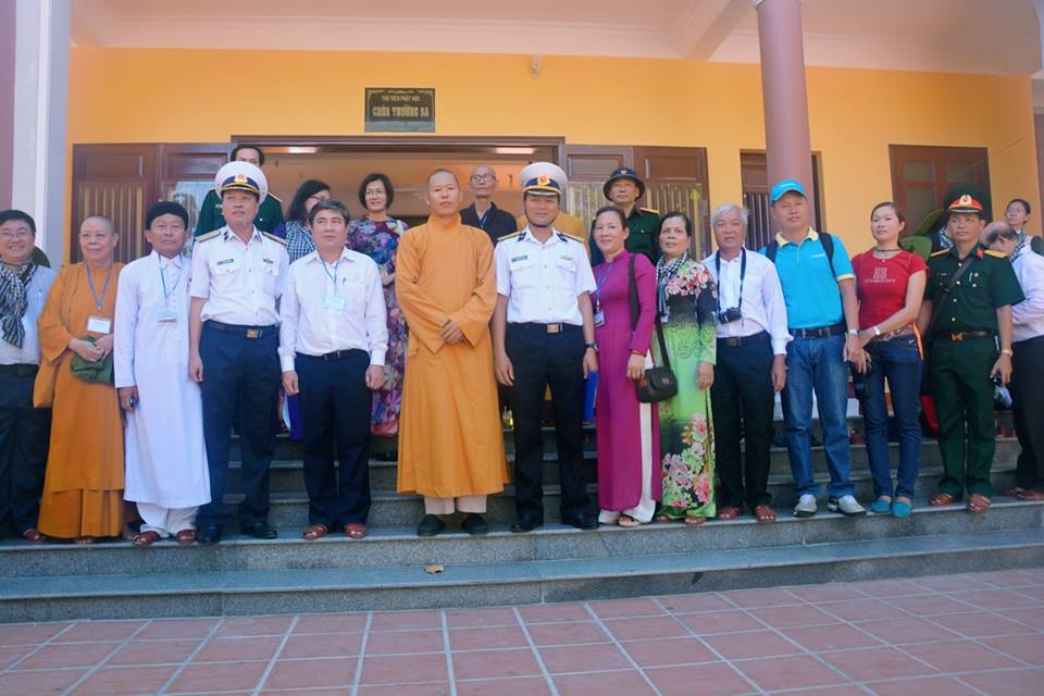 Khánh Hòa: Đoàn Chư tôn giáo phẩm Văn phòng II Trung Ương GHPGVN thăm Trường Sa