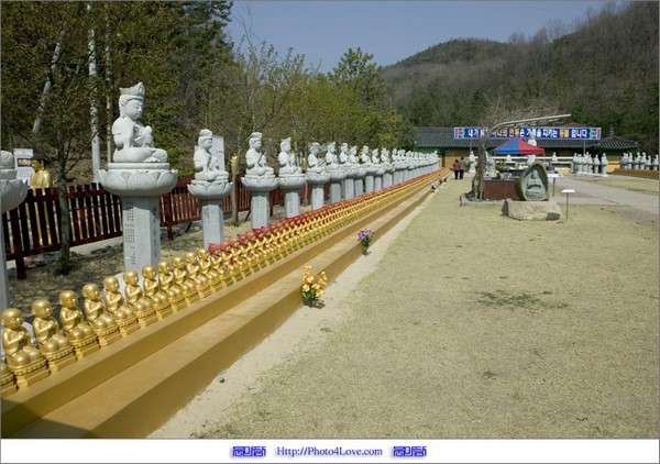 Hàn Quốc Chùm ảnh ngôi Danh lam thắng tích Vạn Phật Tự