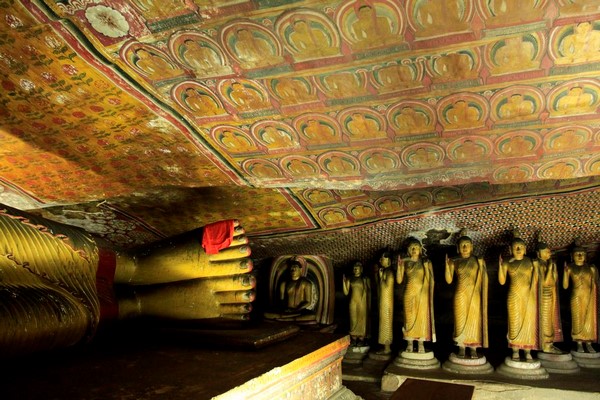 Chùm ảnh Danh lam Cổ tự Dambulla hang động huyền bí SriLanka