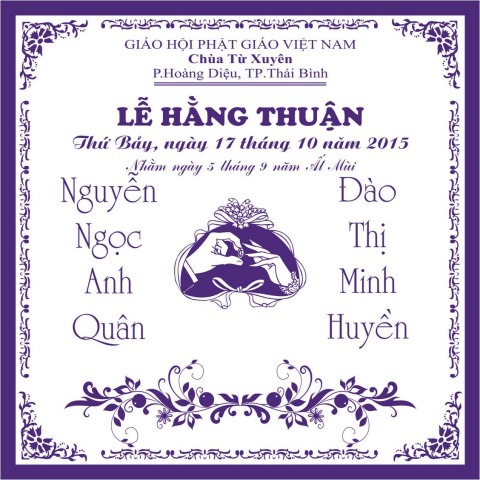 Thái Bình: Lễ hằng thuận tại chùa Từ Xuyên