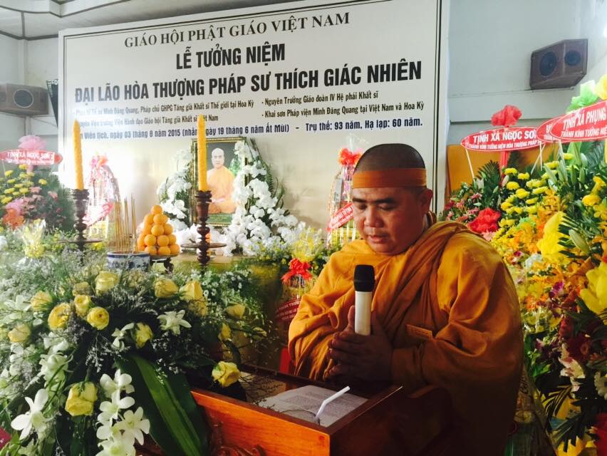 Phật giáo Kiên Giang tưởng niệm Đại lão Hòa thượng Pháp sư Thích Giác Nhiên