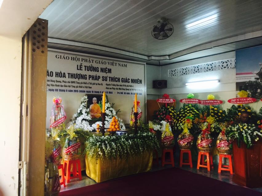 Phật giáo Kiên Giang tưởng niệm Đại lão Hòa thượng Pháp sư Thích Giác Nhiên