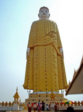 Chùm ảnh Danh lam Thắng tích Maha Bodhi Tahtaung Myanmar nổi tiếng thế giới
