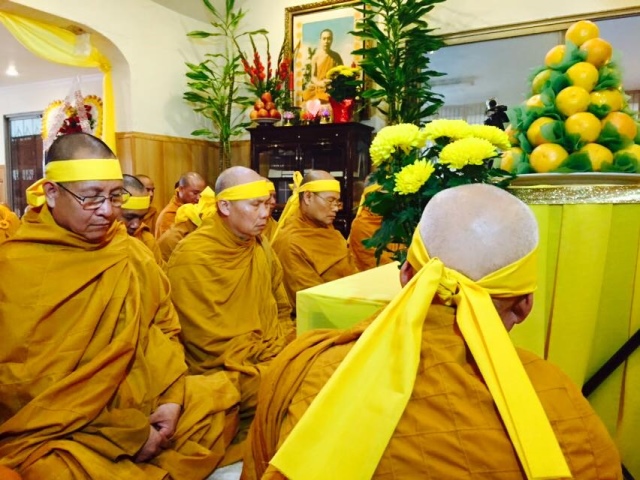 Chùm ảnh các phái đoàn viếng tang lễ Đại Lão Hòa thượng Pháp sư Thích Giác Nhiên