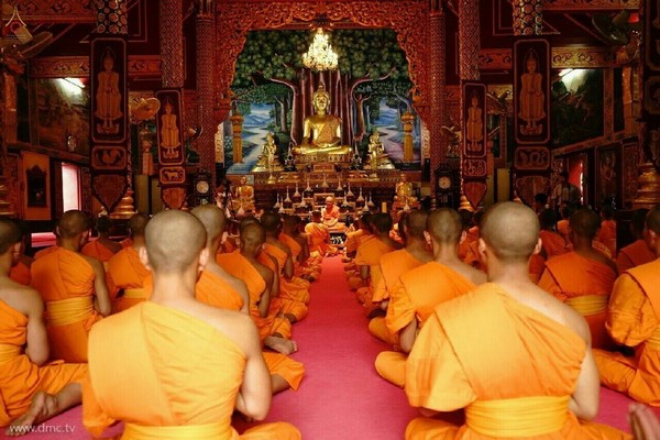 Thái Lan: Chùm ảnh chư Tăng diễu hành 11 km