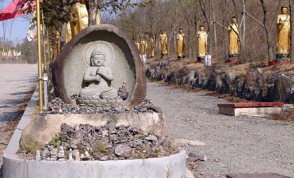 Hàn Quốc Chùm ảnh ngôi Danh lam thắng tích Vạn Phật Tự