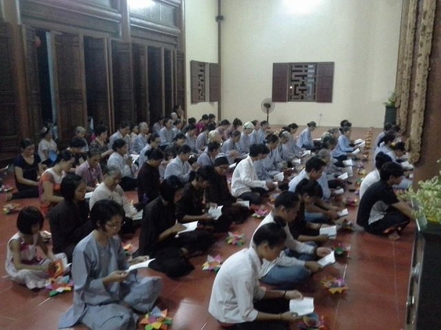Thái Bình: Chùa Đại Bi tổ chức Đại lễ Vu Lan Báo Hiếu – PL.2558 – DL.2014