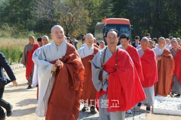 Phật giáo Nam Bắc Hàn tổ chức Pháp hội tại chùa Singyesa cầu nguyện Thống nhất đất nước