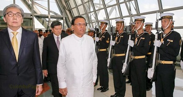 Tổng thống Sri Lanka chính thức chuyến công du Thái Lan kỷ niệm 60 năm quan hệ