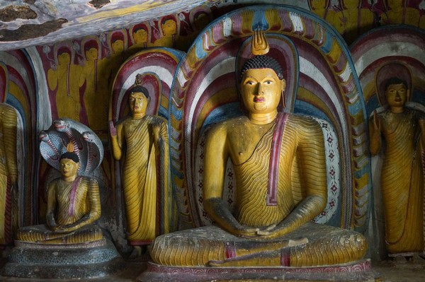 Chùm ảnh Danh lam Cổ tự Dambulla hang động huyền bí SriLanka