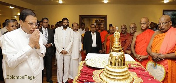 Tổng thống Sri Lanka chính thức chuyến công du Thái Lan kỷ niệm 60 năm quan hệ