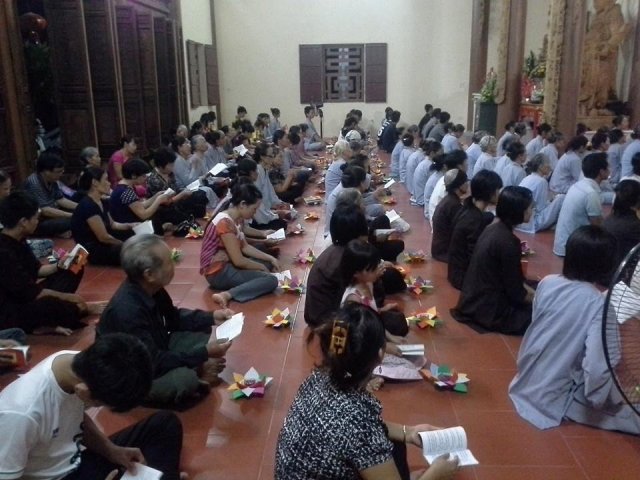 Thái Bình: Chùa Đại Bi tổ chức Đại lễ Vu Lan Báo Hiếu – PL.2558 – DL.2014
