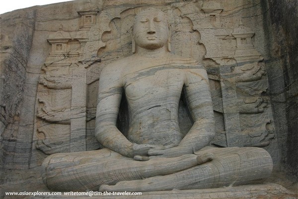 Gal Vihara Di sản Văn hóa Phật giáo tại Polonnaruwa, Sri Lanka