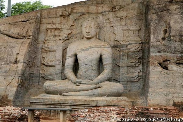 Gal Vihara Di sản Văn hóa Phật giáo tại Polonnaruwa, Sri Lanka