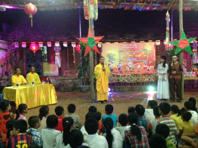 Vĩnh Phúc: Một số chùa tổ chức trung thu
