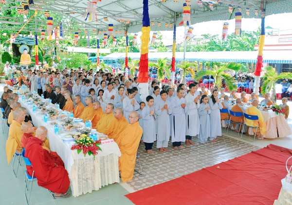 Hà Tiên: Lễ Hiệp kỵ liệt vị Tổ sư và Vu lan Báo hiếu tại Sắc tứ Tam Bảo Tự