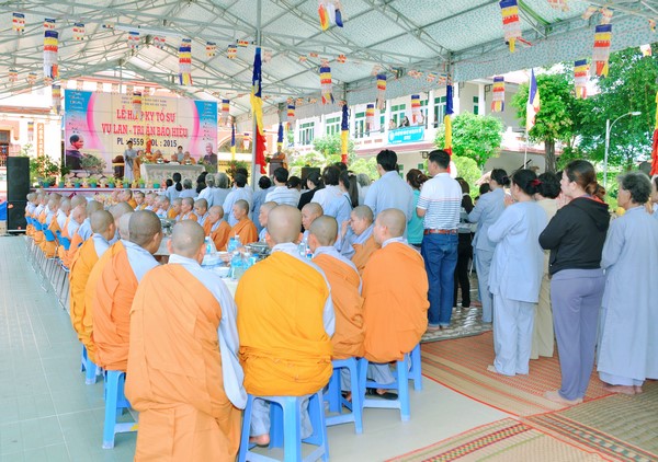 Hà Tiên: Lễ Hiệp kỵ liệt vị Tổ sư và Vu lan Báo hiếu tại Sắc tứ Tam Bảo Tự